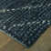 Tapis géométrique bleu foncé Beveridge