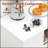 Versatile Kitchen Island with Spice Rack, Towel Rack, and Extensible for Enhanced Functionality