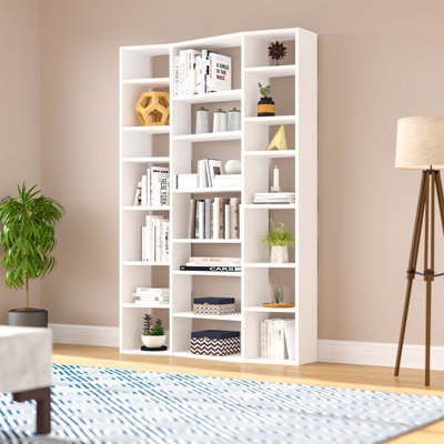 Bibliothèque géométrique Napolitano H 88 "x l 57"