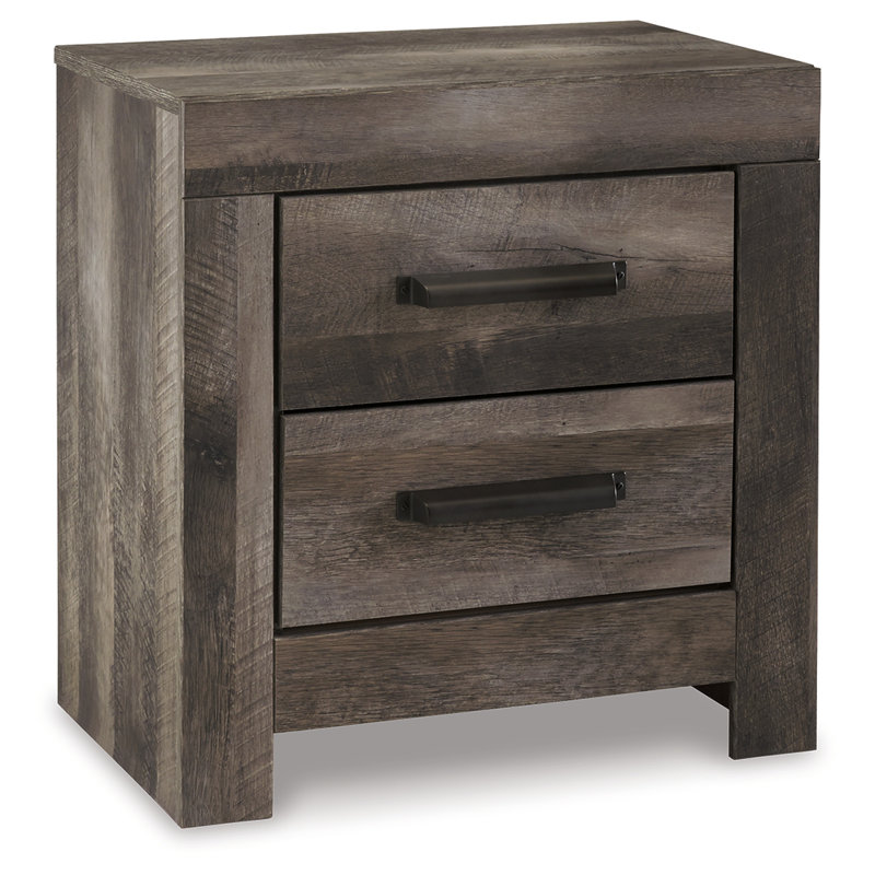 Table de chevet 2 tiroirs Rainers