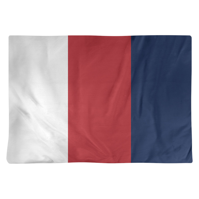 Récapitulatif en coton 18 po boston baseball, Blanc / rouge / bleu marine