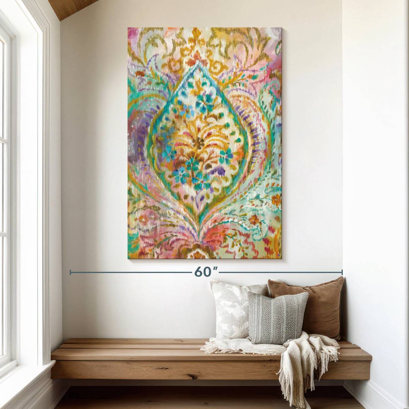 Kerner Boho Paisley II, 51" H x 34" W