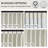 Pinch Pleated Curtains,Full Blackout Drapes Back Tab Pinch Pleat Curtain with Hooks+Rings-2082375220-2082375226