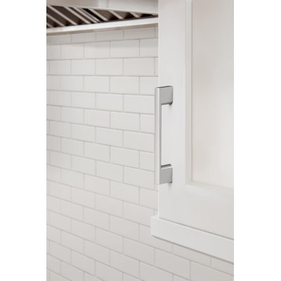 Cityscape 3-3/4 inch (96mm) Centre-to-Centre Polished Chrome Cabinet Pull - 10 Pack