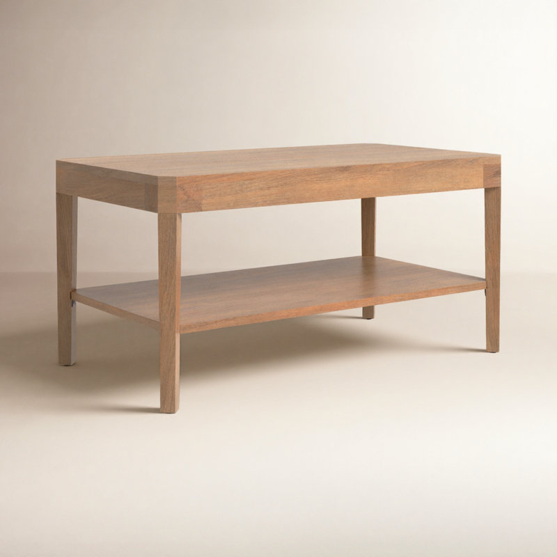 Ardentown Solid Wood Single Coffee Table, Natural