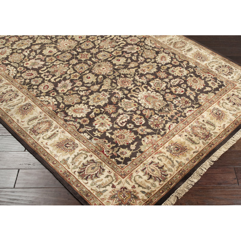Attica Wool Oriental Indoor Rug, Rectangle 5'6" x 8'6"