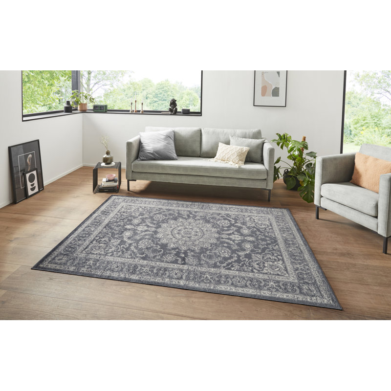 Täbris Tufted Anthracite/Silver Rug