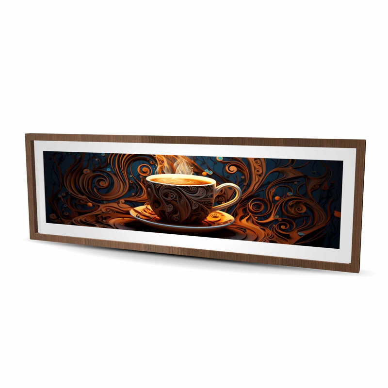 Coffee Trance - Cuisine gastronomique, reproduction encadrée