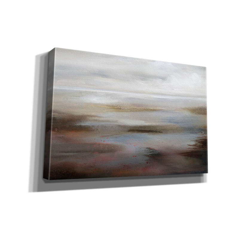 Image sereine - reproduction sur toile tendue, H 40 po x l 60 po x P 1,5 po