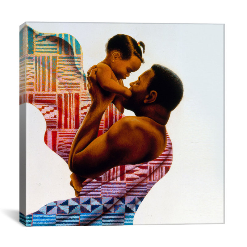 "colliers qui lient" par keith mallett, impression sur toile, H 12 po x l 12 po x P 1,5 po, Toile tendue, Pas de tapis