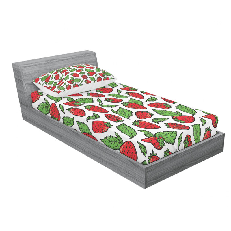 Microfiber Sheet Set, Twin XL Sheet Set with Fitted Sheet