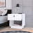 1 Drawer Nightstand , End Table, Side Table Open Lower Shelf