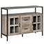 Buffet avec tablettes réglables