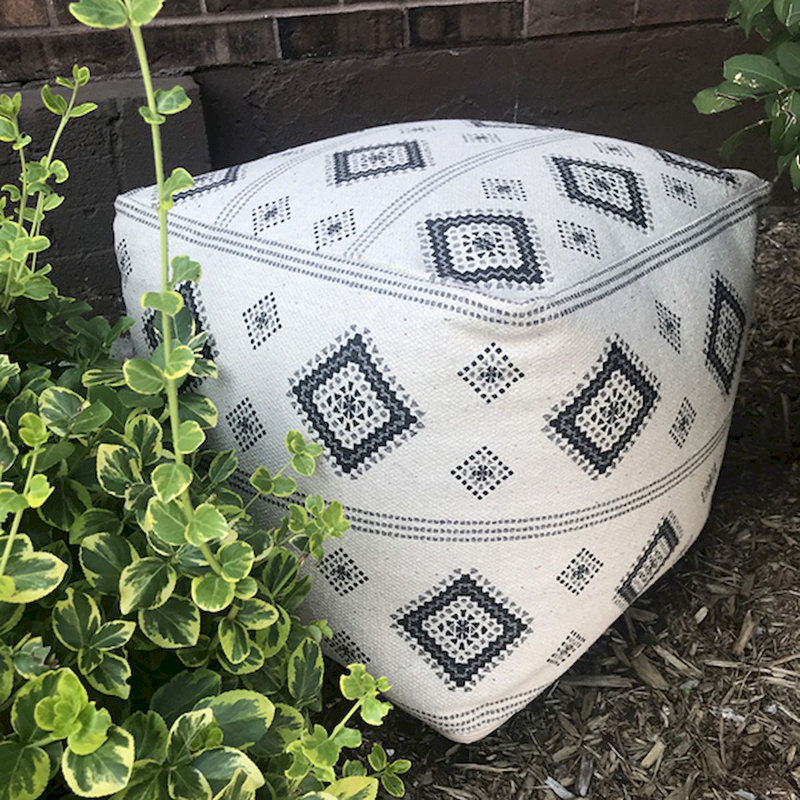 Aleston Upholstered Pouf
