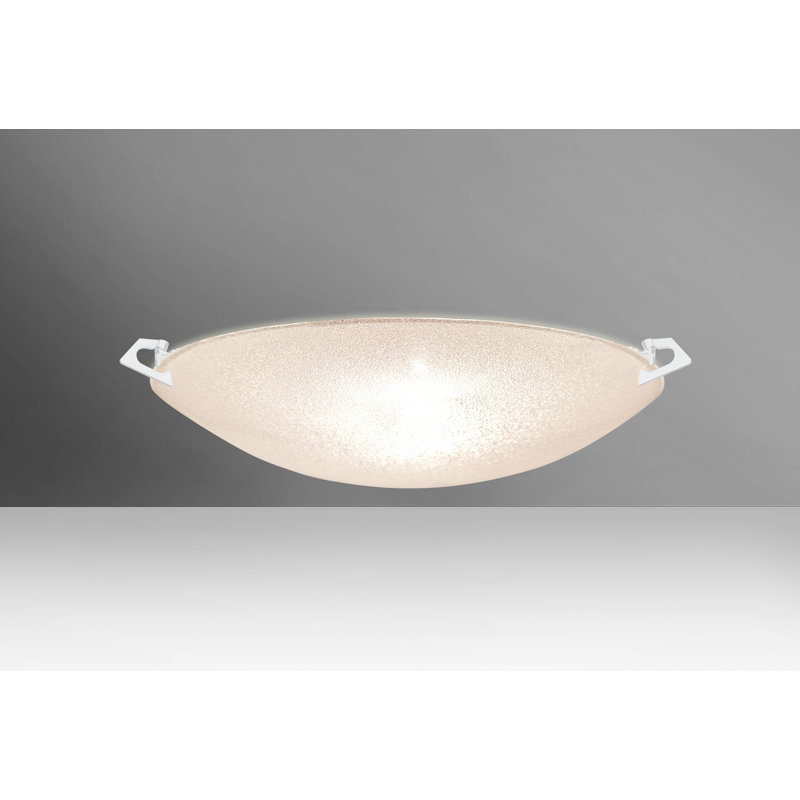 Plafonnier encastré d’extérieur 2 ampoules Sonya, Blanc