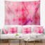 Tapisserie abstraite électrique fractale rose-28496758