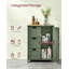 Armoire de rangement au sol, unité de rangement autoportante avec 3 tiroirs, 1 tablette réglable, pour salle de bain, salle à manger, cuisine, 11,8 po x 23,6 po x 31,5 po