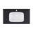 Avancer 36'' Wall Mount Sink In Blue Celeste-97442324