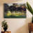 The Promenade at Argenteuil, Sunset, 1874-Gallery Wrapped Canvas-1378053875