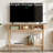 Leathia Fluted Console Table-869556820