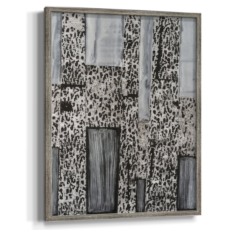 «Silver Parcels II», reproduction encadrée - bois massif, H 11 po x l 9 po