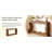 63 " Console Table With Storage In Brown, Couch Table Behind Sofa, Long Entryway Sofa Station