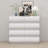 Wood Console Table with 8 Drawers,No Handle-302918420