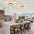 3-light Glass Semi Flush Mount-1288974344