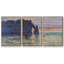 Etretat, Sunset, 1883, reproduction d'art encadrée sur toile 3 pièces-924165139-924165142