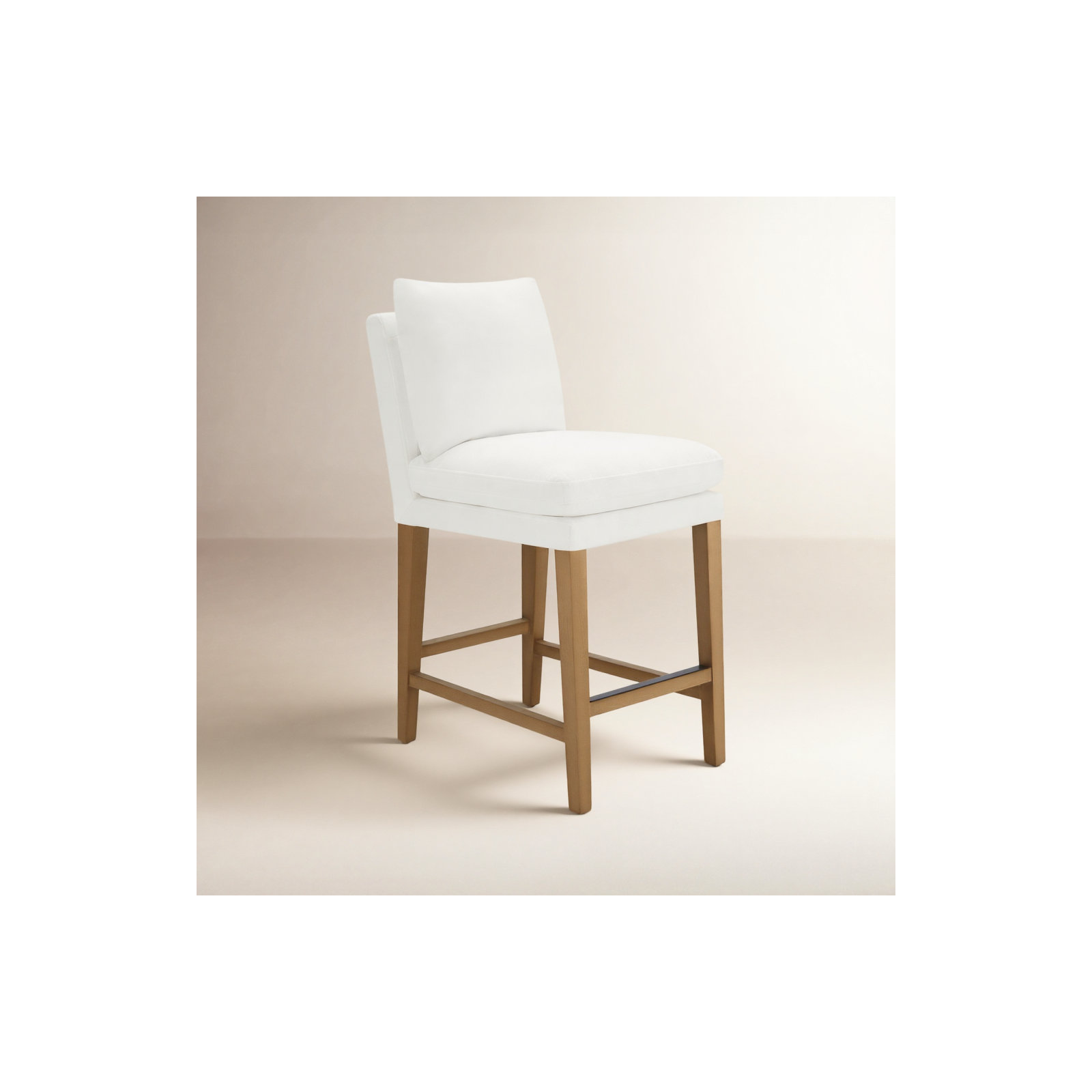 Brinley Upholstered Counter Stool, Prestige Pearl Tweed