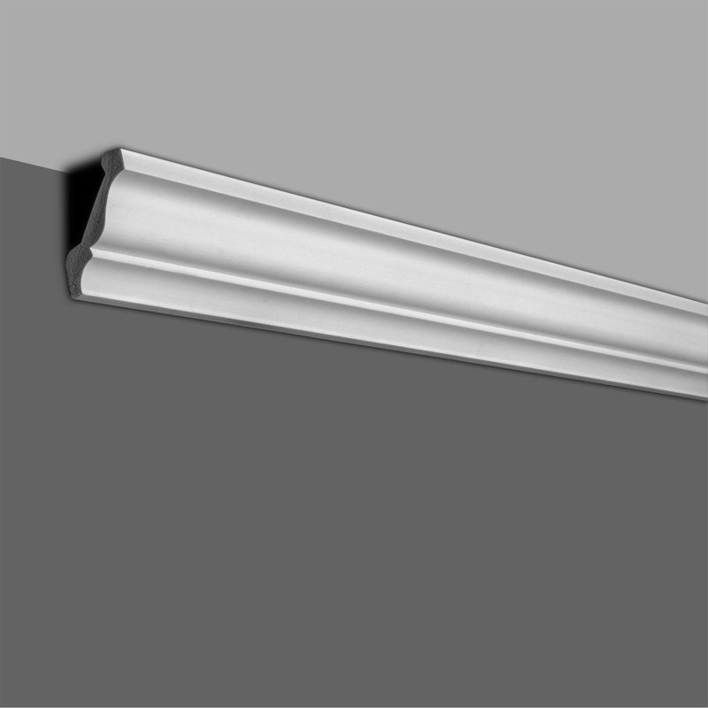 RPS-0049 3'' H x 96'' W x 2'' D Urethane Chair Rail