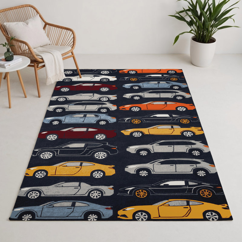 Tapis intérieur et extérieur mauve Transport, Rectangle 9 pi x 12 pi