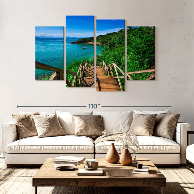 Passerelle Lynelle Azeda, H 54 po x l 84 po