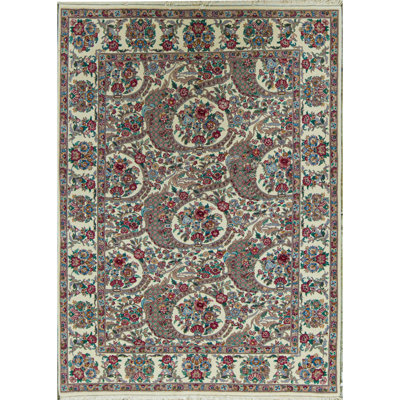One-of-a-Kind 5' X 7' Wool Area Rug in Gray