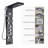 43.7'' Shower Panel with Fixed Shower Head-88969132