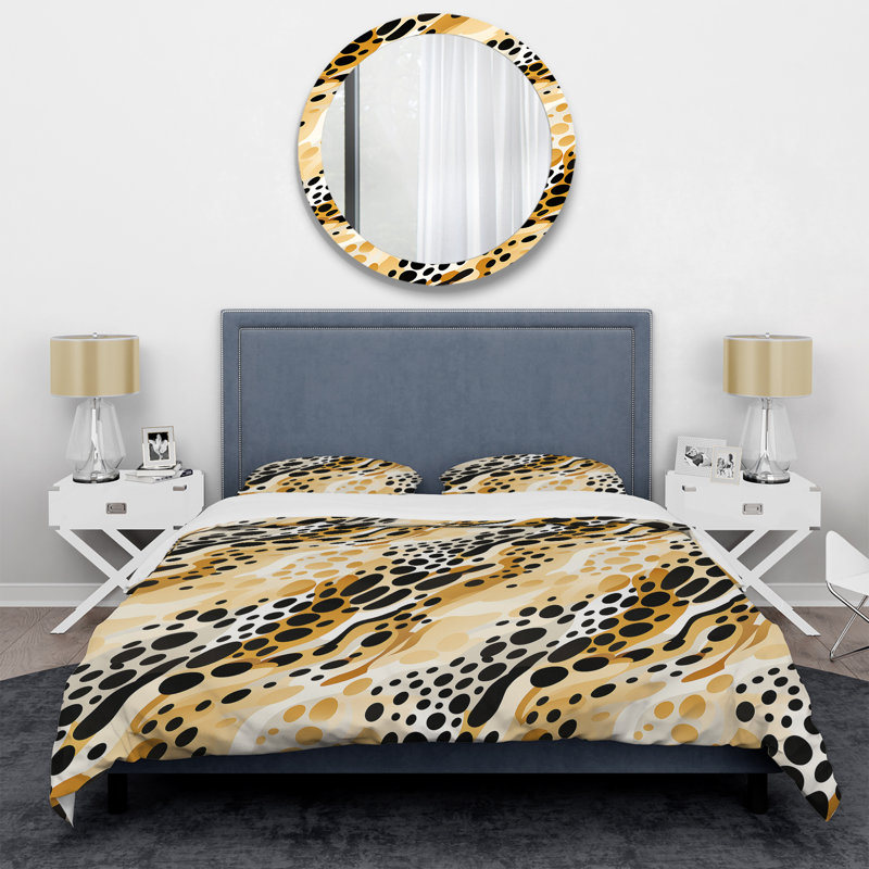 Ensemble de housse de couette Desert Mirage, Housse de couette pour très grand lit et 2 très