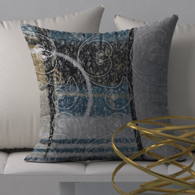 Housse de coussin carrée raffinée simple raffinée