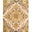 Tapis unique en laine noué à la main brun / beige nouvel âge 8 pi 1 po x 8 pi 1 po Hayner