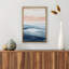 Impression sur toile encadrée de décorations murales de chambre à coucher orange minimaliste bleu orange-108345640-108345643