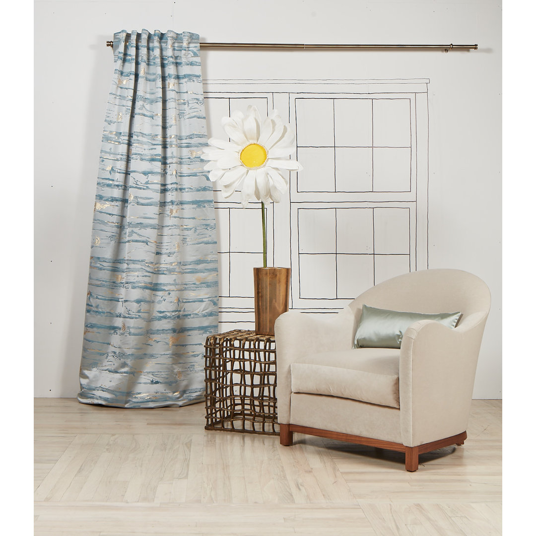 Serenity Polyester Room Darkening Curtain Single Panel Ann Gish Size per 