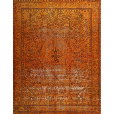 Tapis brun clair en laine Kersam