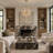 Kethe 8-Light Global Crystal Chandelier