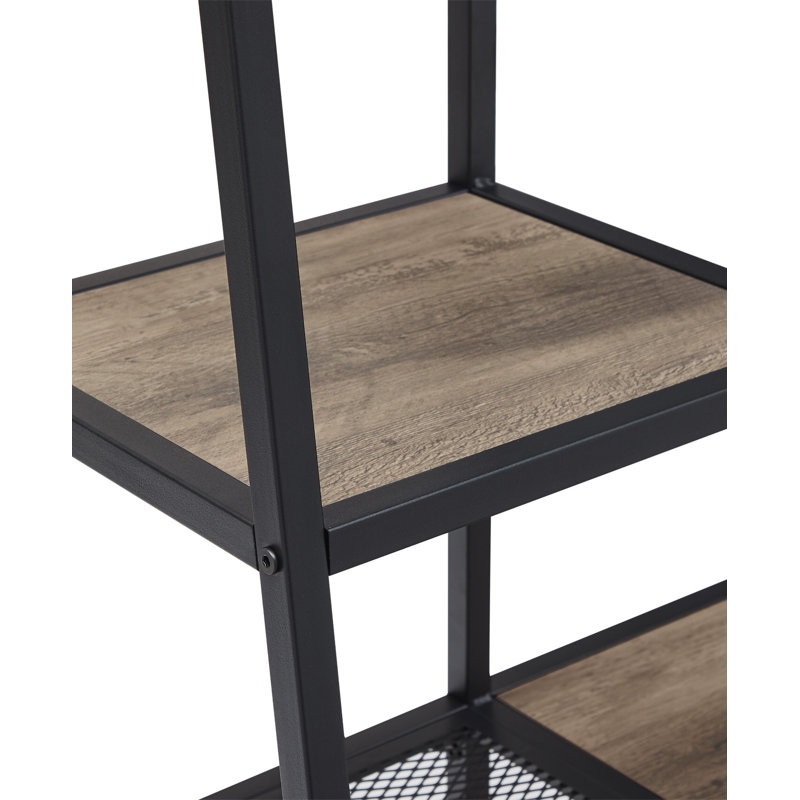 Portemanteau avec rangement pour chaussures Ennassim, Gris délavé