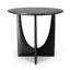 Geometric Solid Wood End Table-64468345