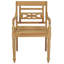 Chaise de terrasse avec coussin Alhuzaifi-63608645