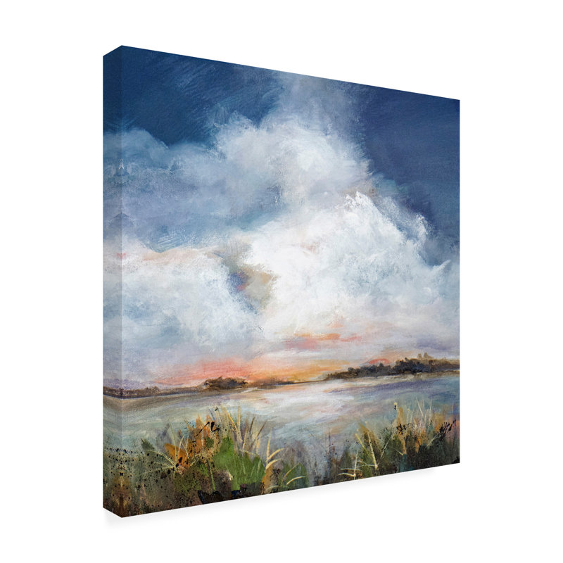 Art sur toile Karen Hale, H 14 po x l 14 po x P 2 po