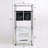 3-Tier Laundry Hamper with 4 Removable Bags and Hooks