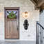 Décoration murale verticale verticale ornementale en métal pour l'intérieur et l'extérieur-117455049