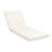 / Chaise Lounge Lumbar Resting Cushion - Water-, 27.75W X 78.16D 3.95H, Cream, Foam Filled Outdoor Shoulder
