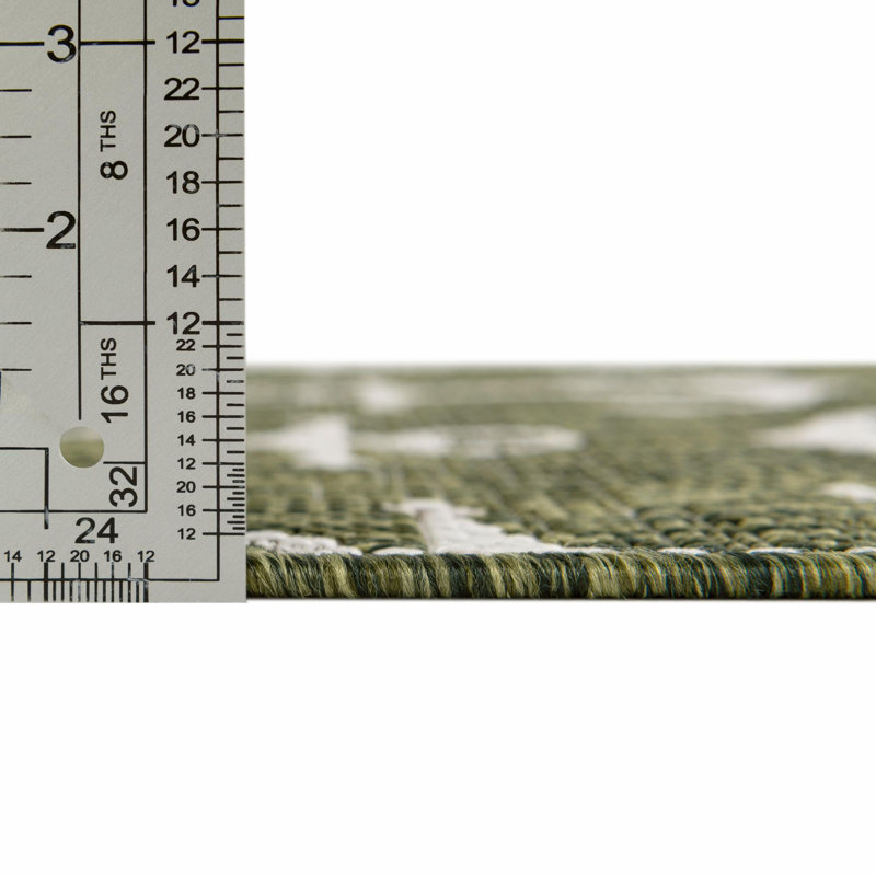 Tapis vert d'extérieur Ayton, Ovale 5 pi 3 po x 7 pi 10 po